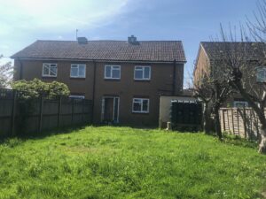 Three bedroom house with large garden , Harters Close, Coxley , BA5 1RE